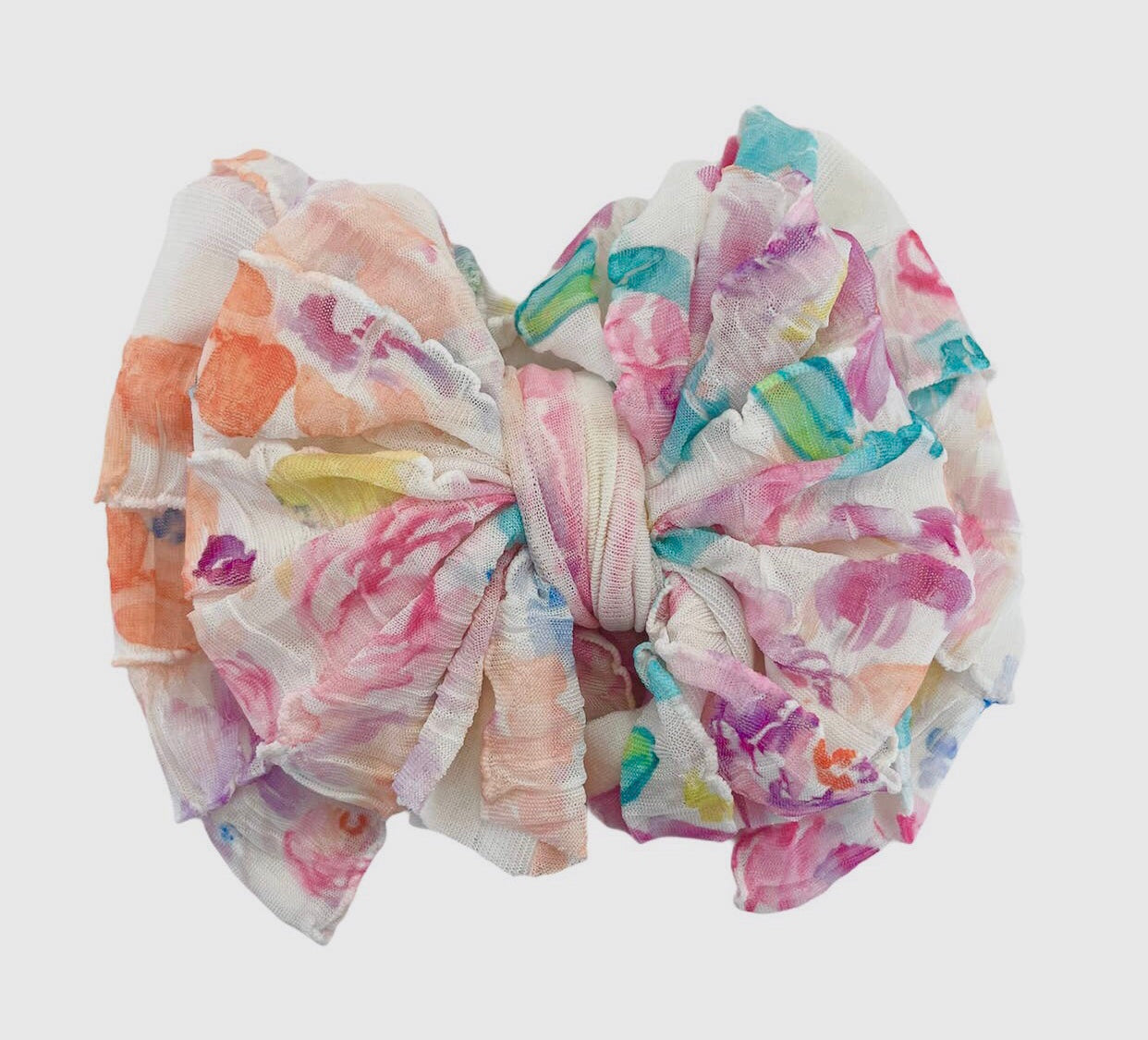 Summer garden Ruffled Headband