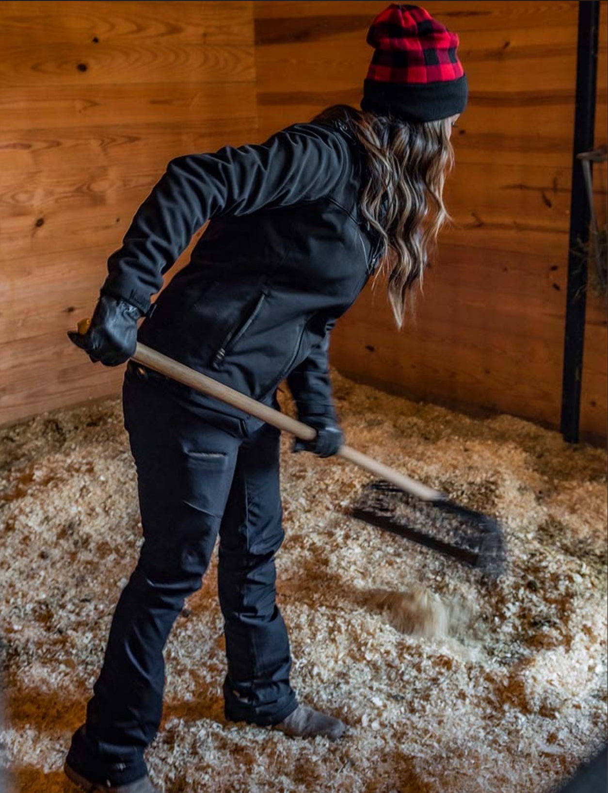 Black Cowgirl Tuff Work Hard Play Hard