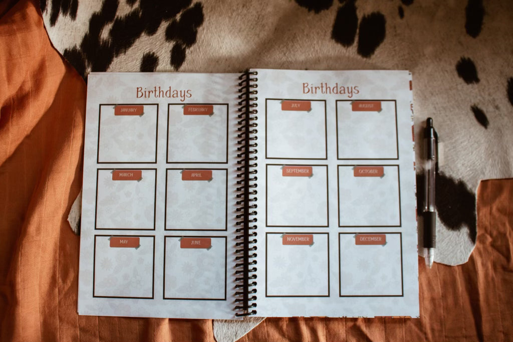 Address Book - Floral