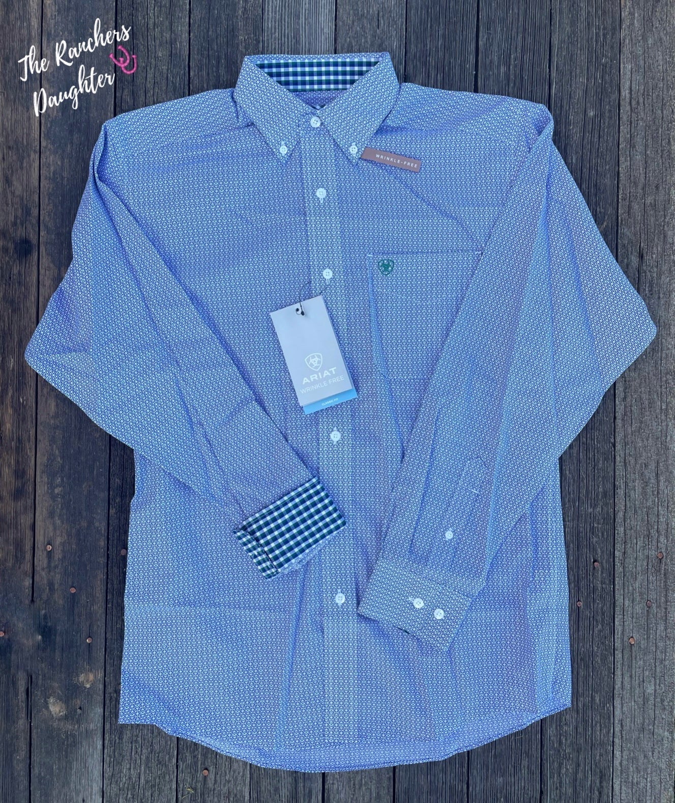 Ariat Men's Wrinkle Free Sire Classic Fit Shirt