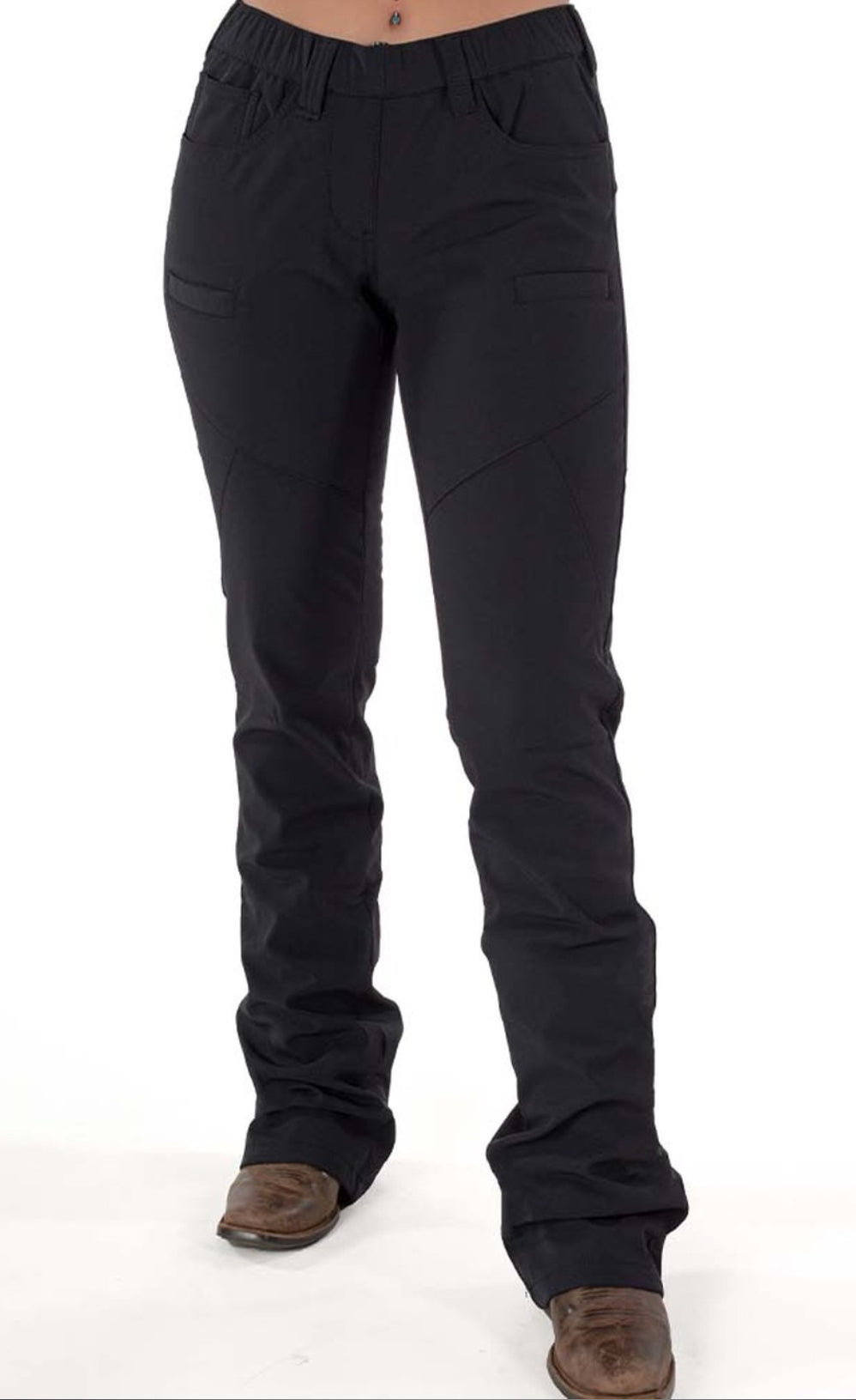 Black Cowgirl Tuff Work Hard Play Hard