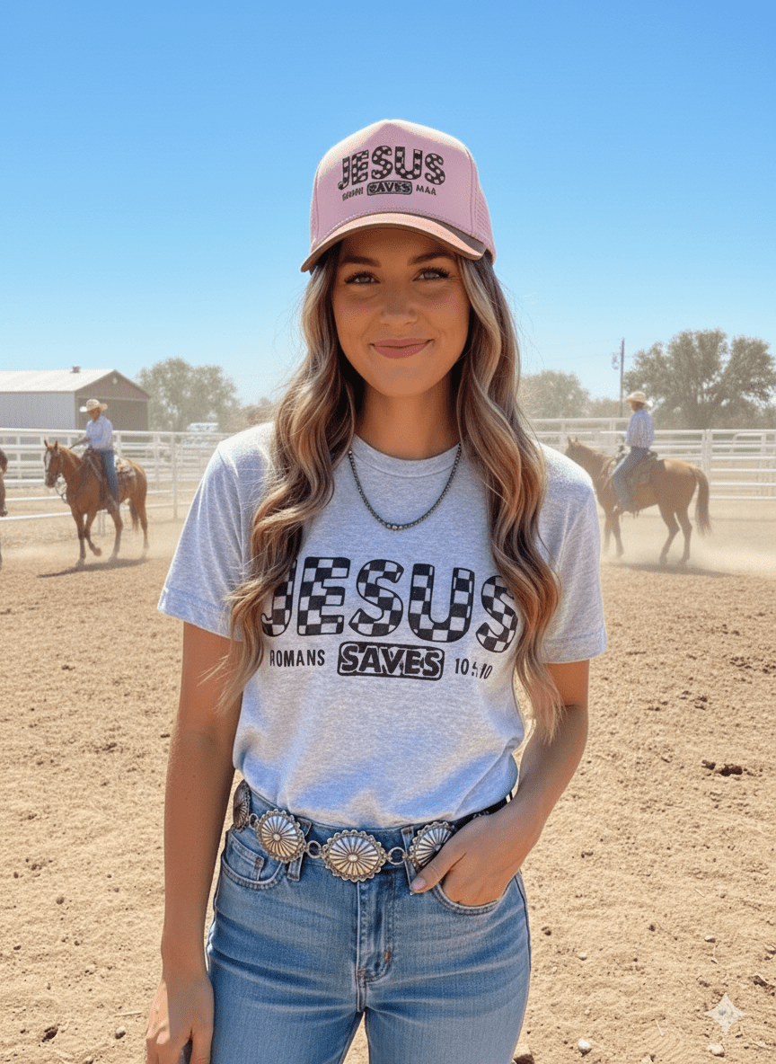 Jesus Saves Graphic Tee