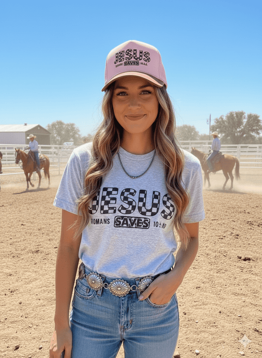 Jesus Saves Graphic Tee