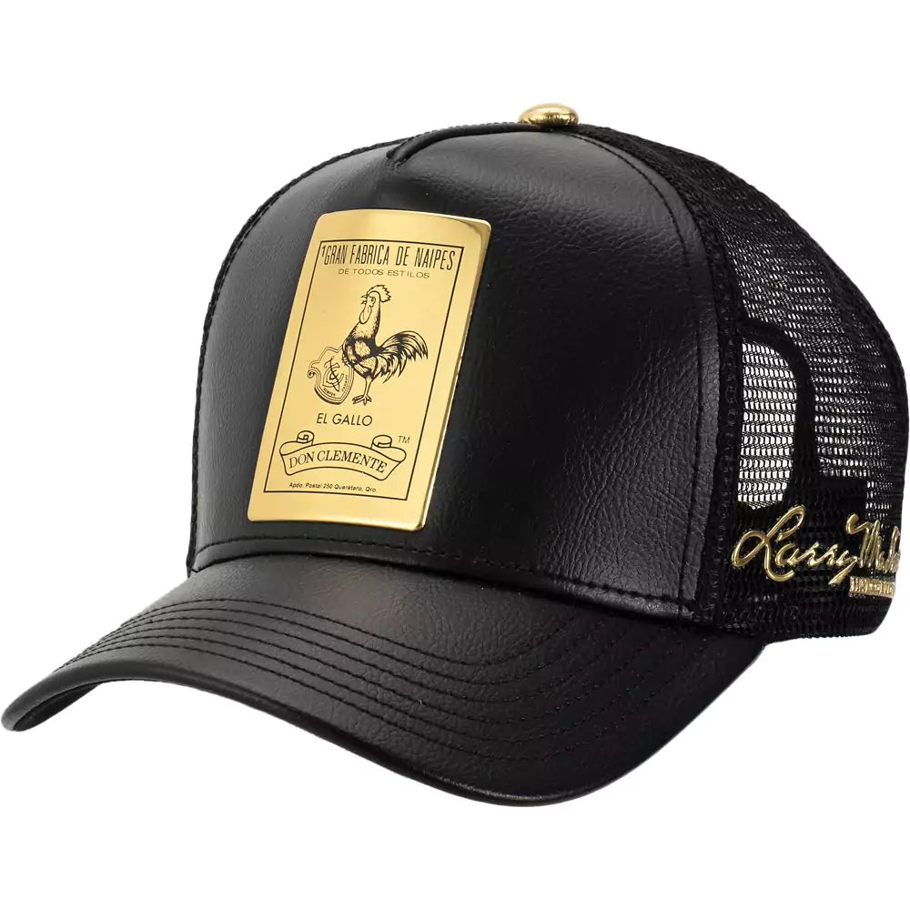 Larry Mahan's La Loteria El Gallo Gold (Black/Gold) - Trucker Cap