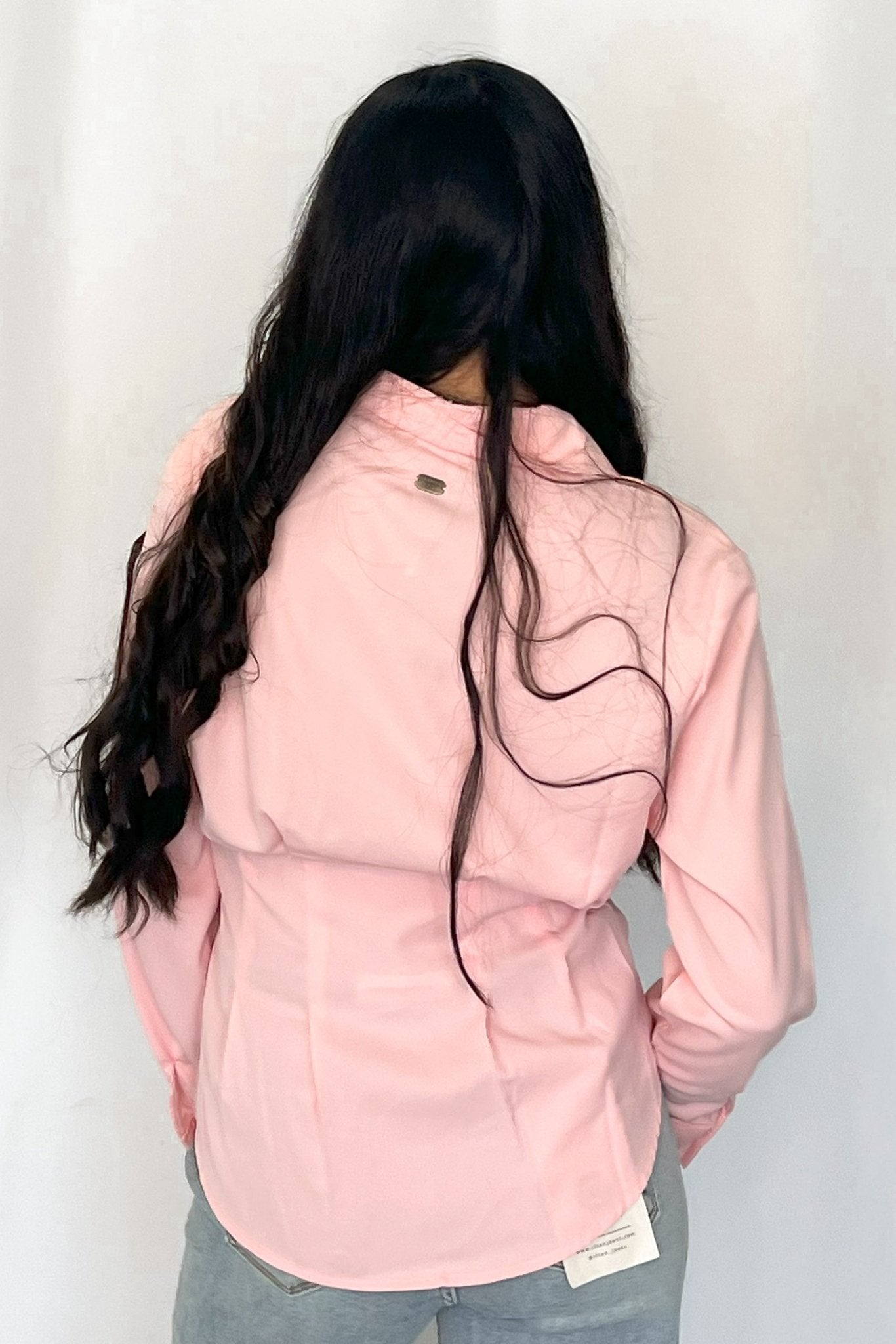 Mercedes Soft Pink Button Down Shirt