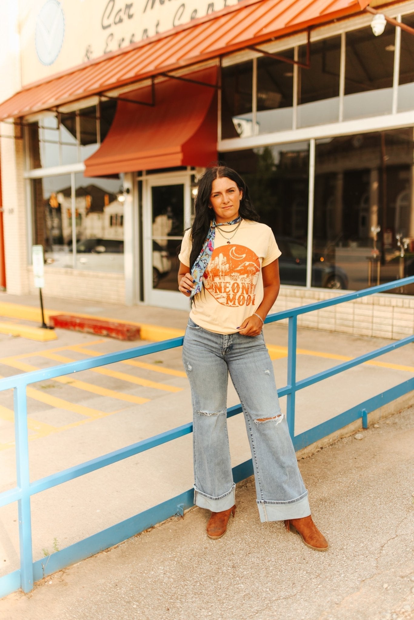 Neon Moon Western Graphic Tee