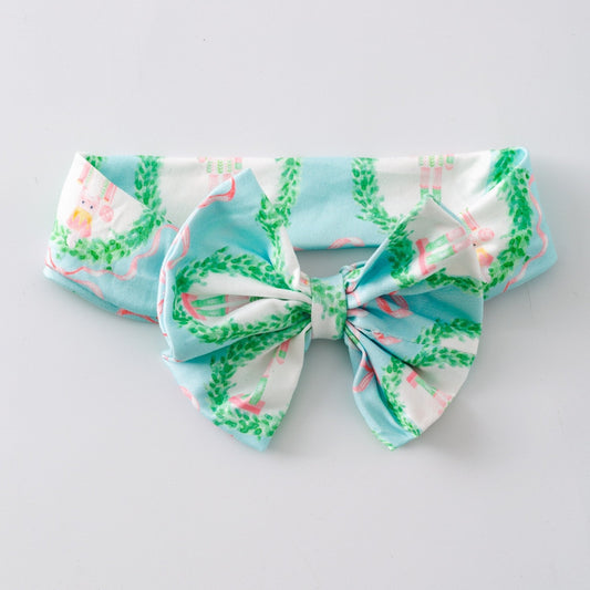 Nutcracker Print Bow Headband