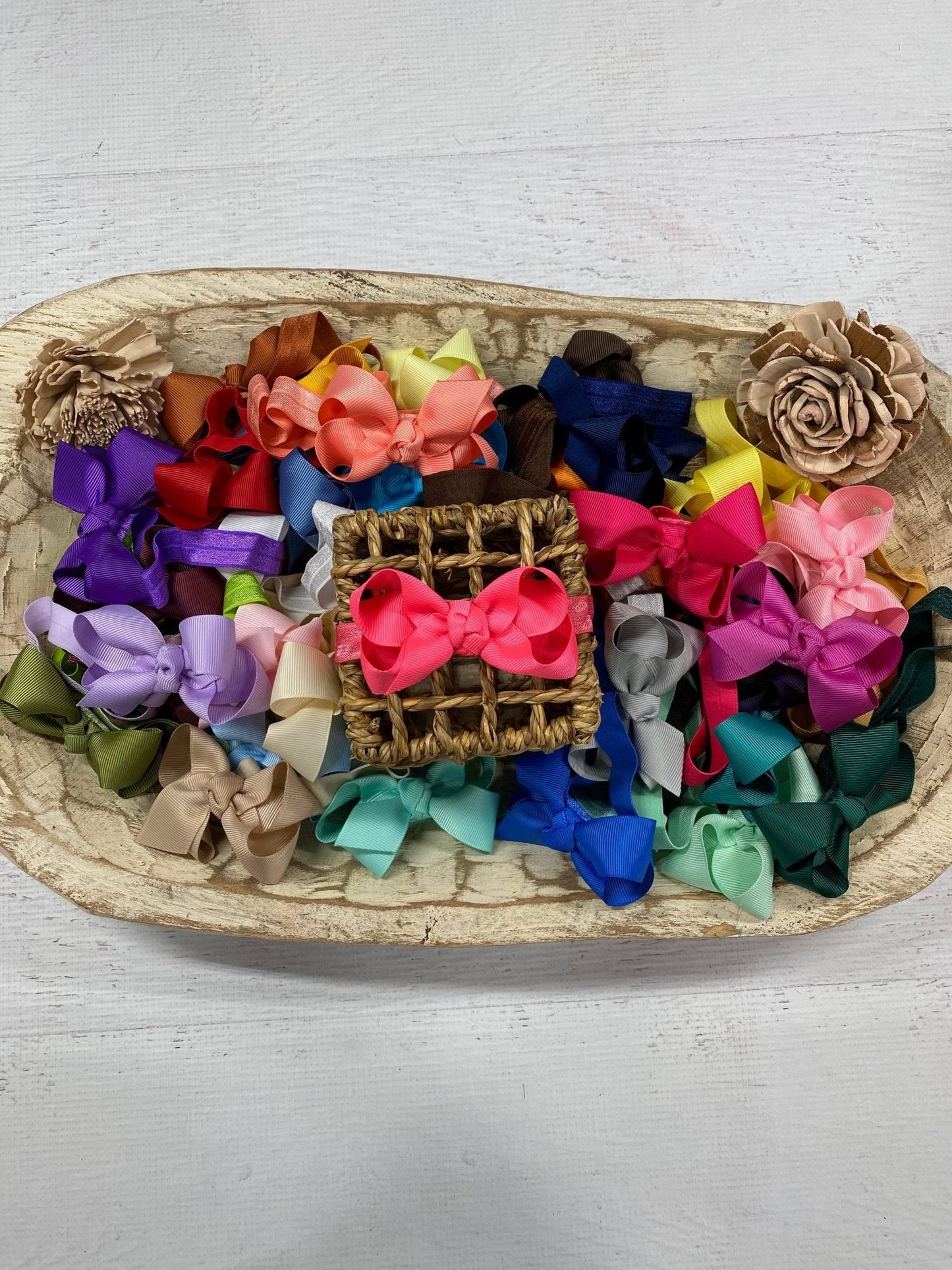 Original Grosgrain Hair Bow - Headband - 3"