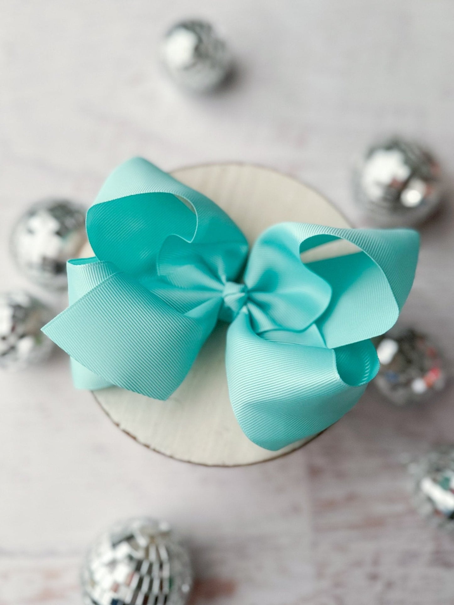 Oversize Grosgrain Hair Bow - Alligator Clip - 5.5"