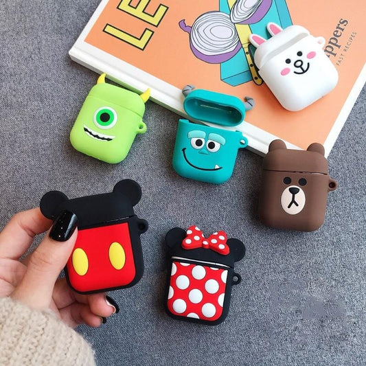 Cartoon Character Apple Airpods Case