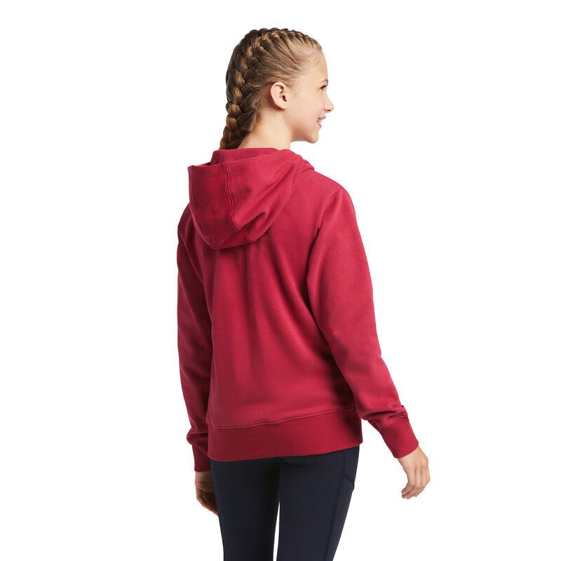 Girls Ariat Red Bud Hoodie