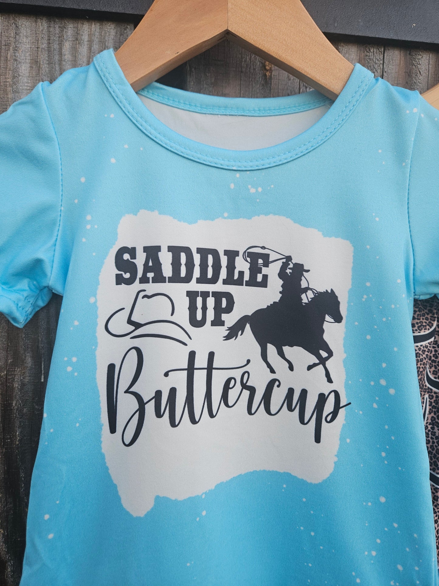 Saddle Up Buttercup Bell Bottom Set