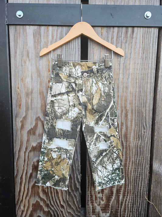 Boys Mossy Oak Inspired Denim Pant