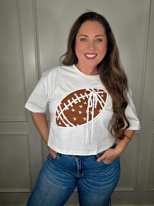 Victory Bows Cropped Top