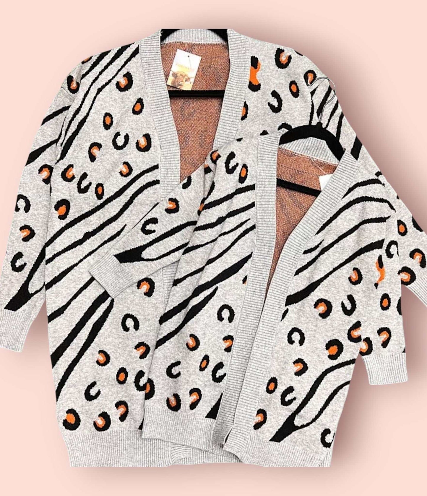 Mommy & Me Spotted Cardigan