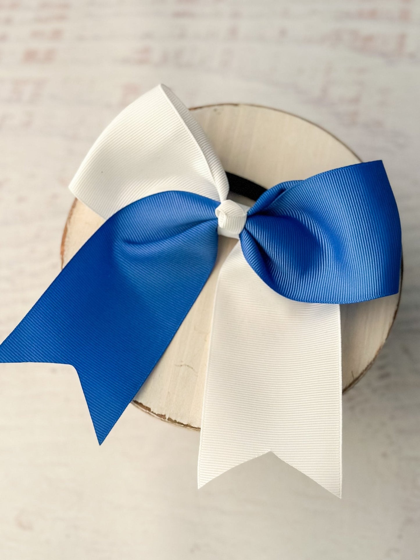 School Spirit Cheer Bows - Pony O - 6"