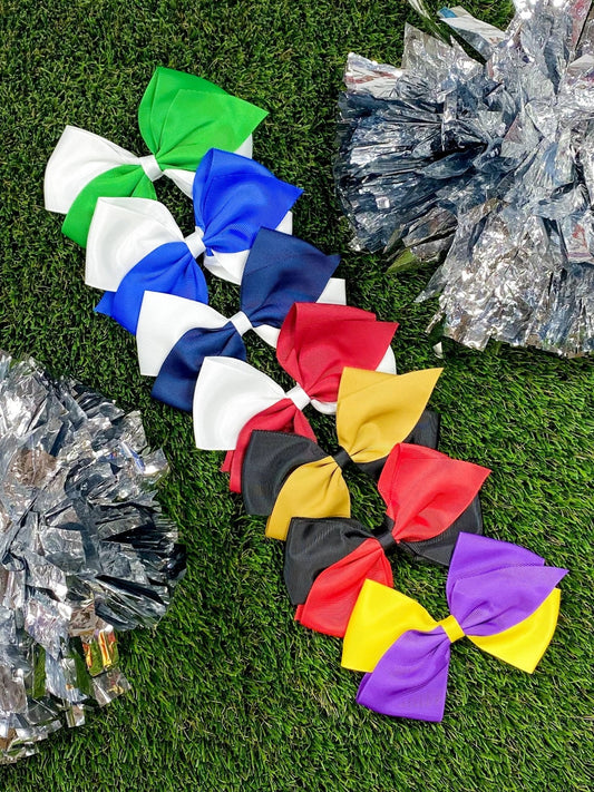 School Spirit Oversized Hair Bows