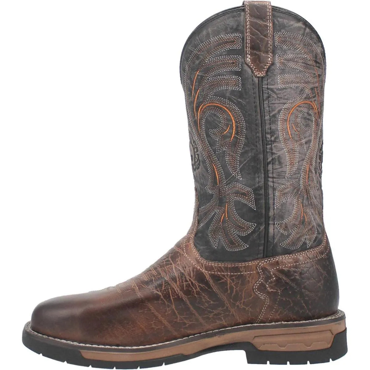 Laredo Hawke (Safety Toe) - Men's Leather Cowboy Work Boot (Closeout)