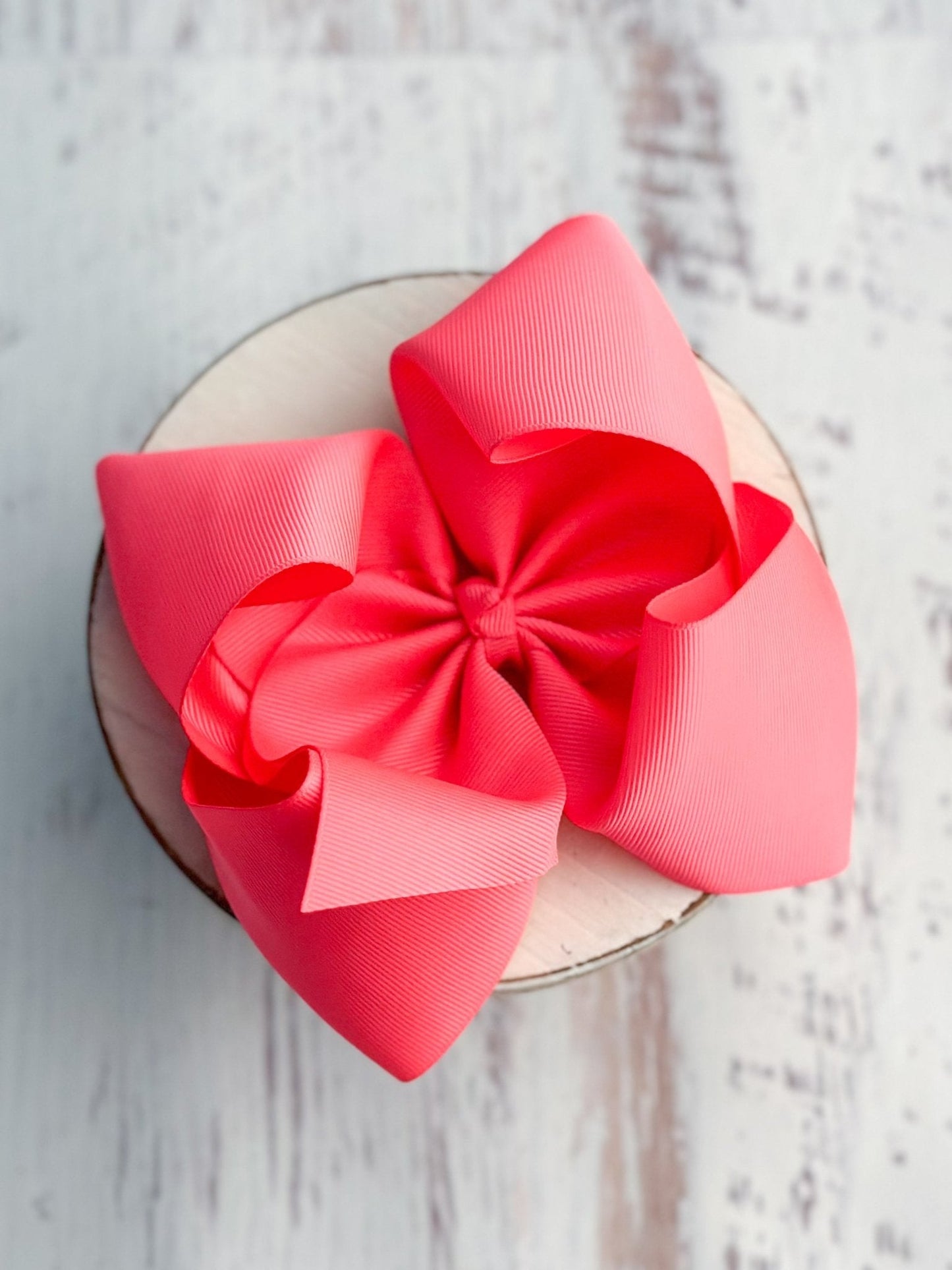 Texas Size Big Hair Bows - French Clip - 6.5" - 36 colors