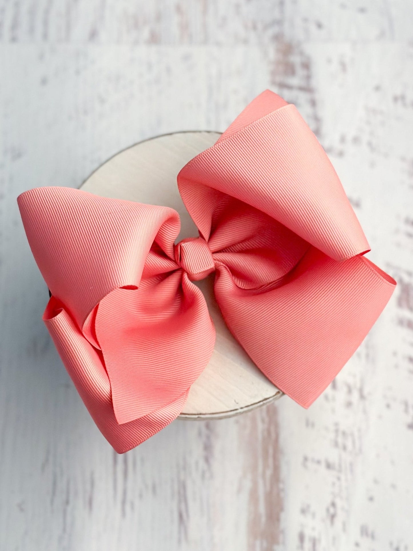 Texas Size Big Hair Bows - French Clip - 6.5" - 36 colors