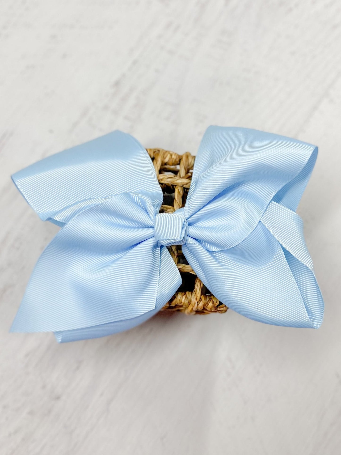 Texas Size Big Hair Bows - French Clip - 6.5" - 36 colors