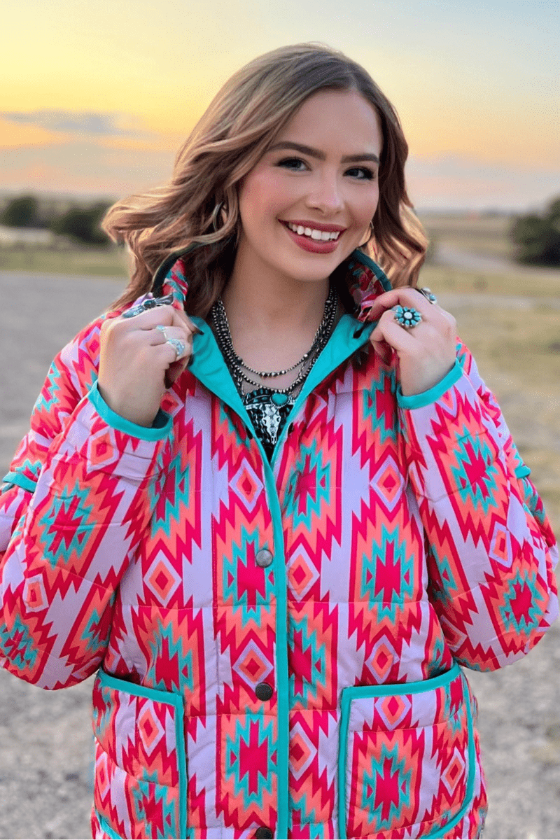 The Brynella Aztec Jacket