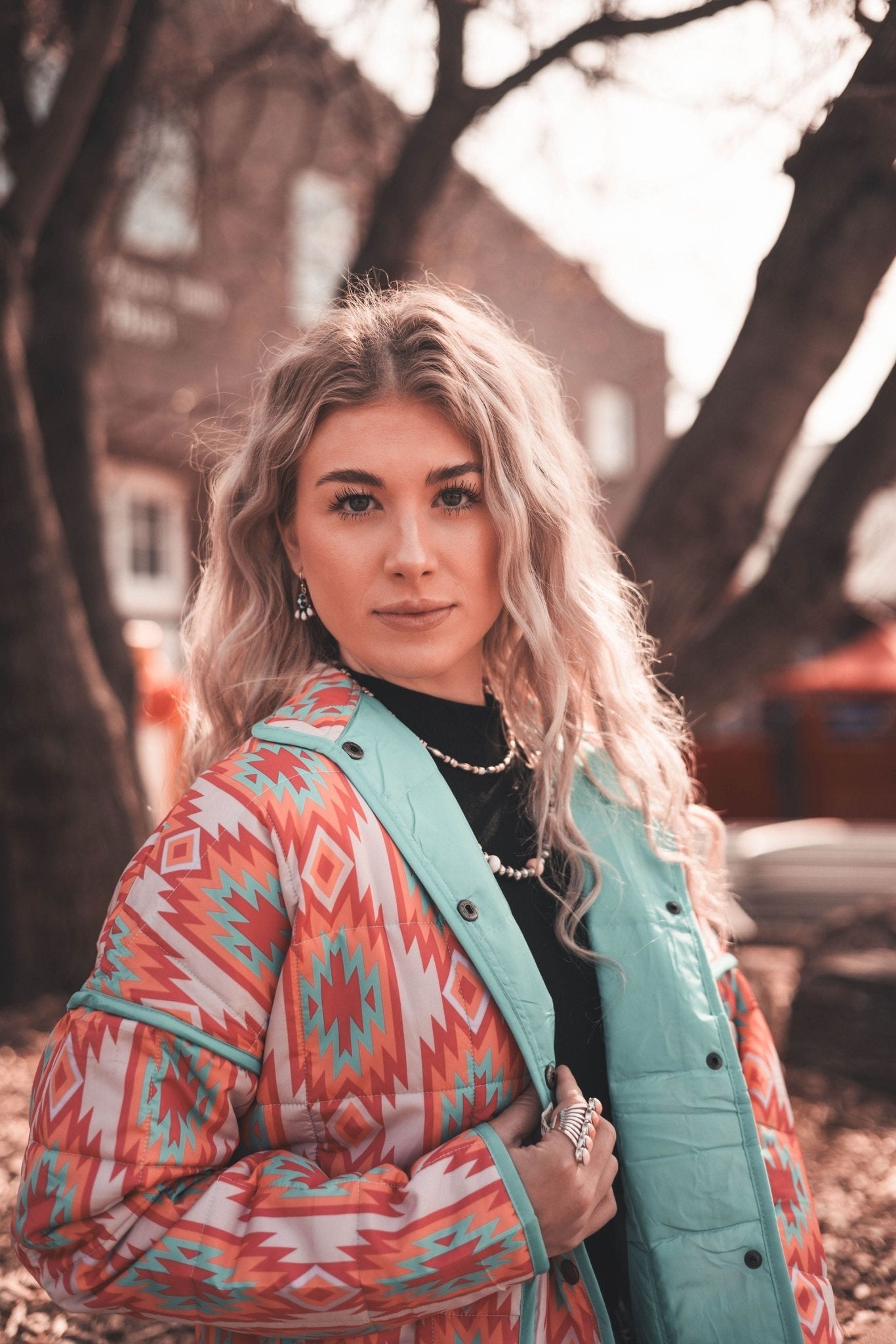 The Brynella Aztec Jacket