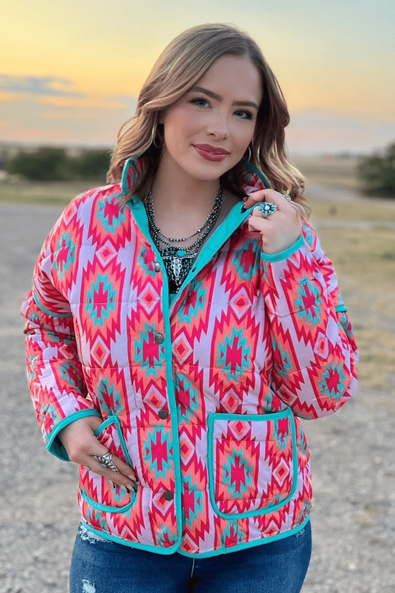 The Brynella Aztec Jacket