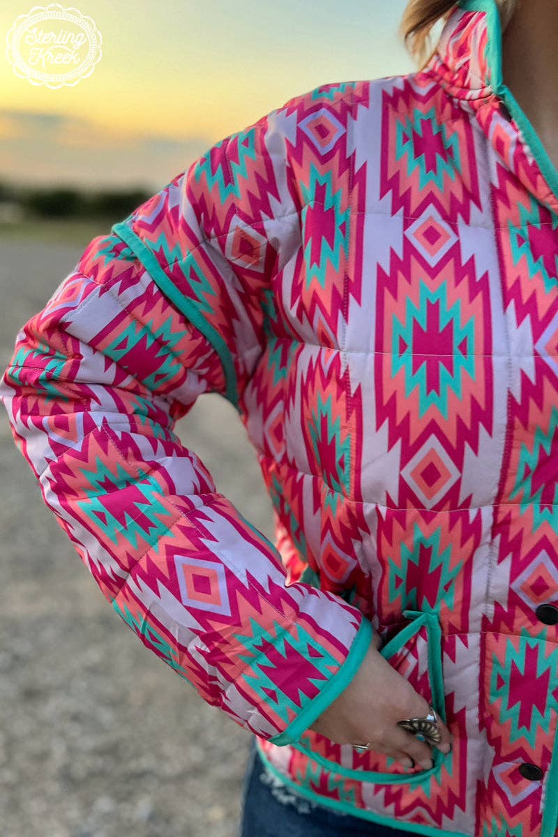 The Brynella Aztec Jacket