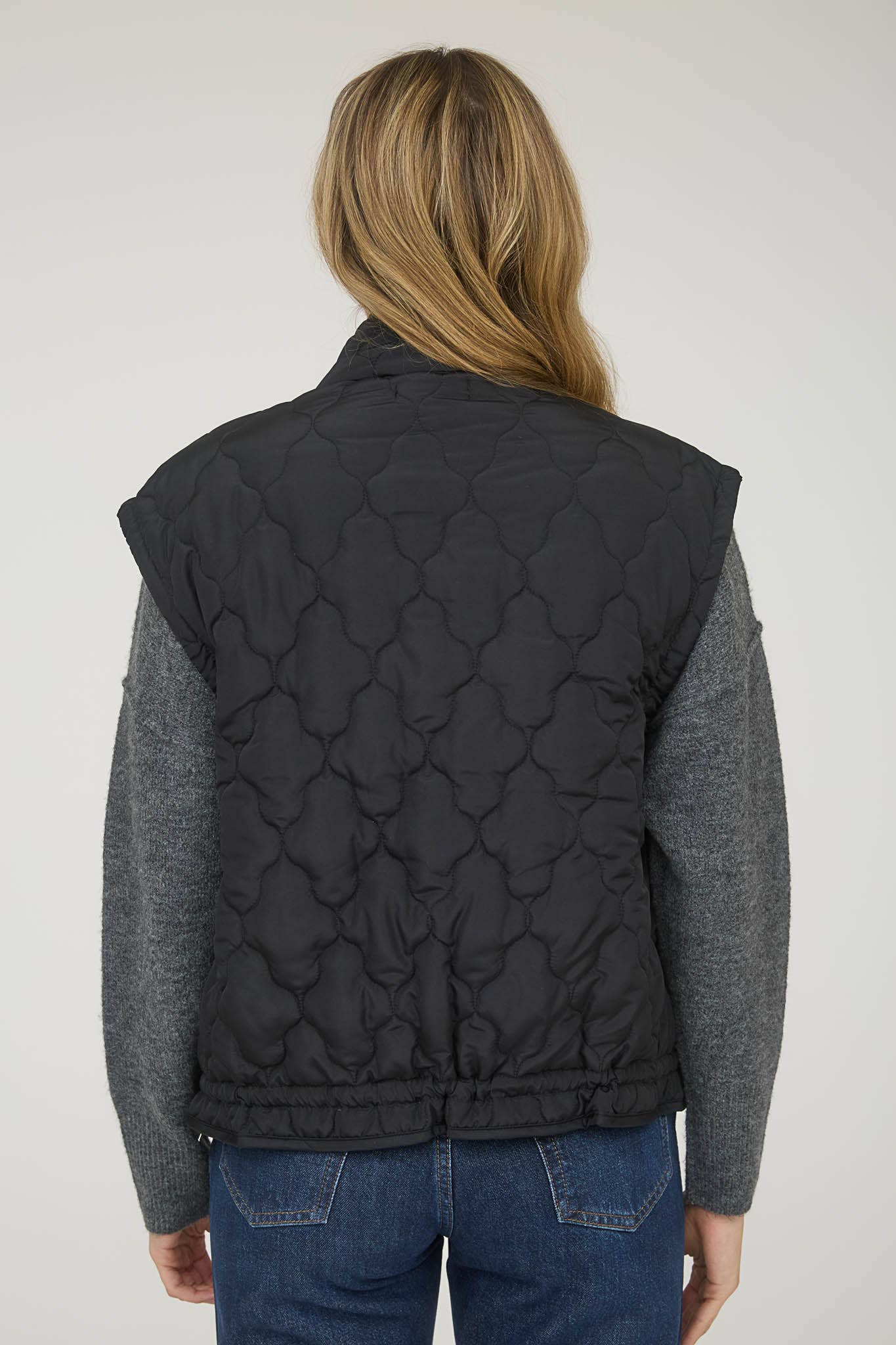 Tie Down Quilted Puffer Vest - 5 Colors!