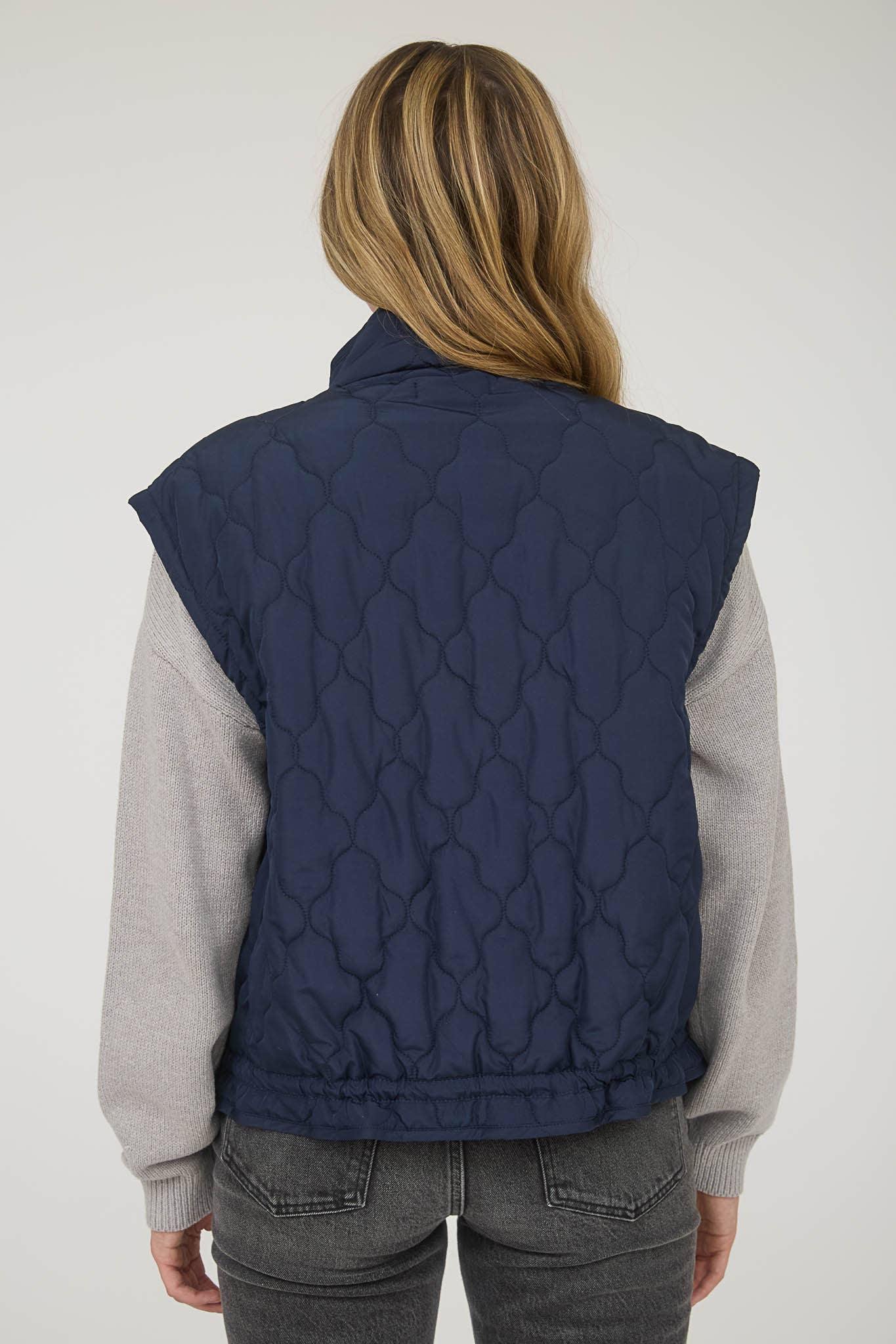 Tie Down Quilted Puffer Vest - 5 Colors!