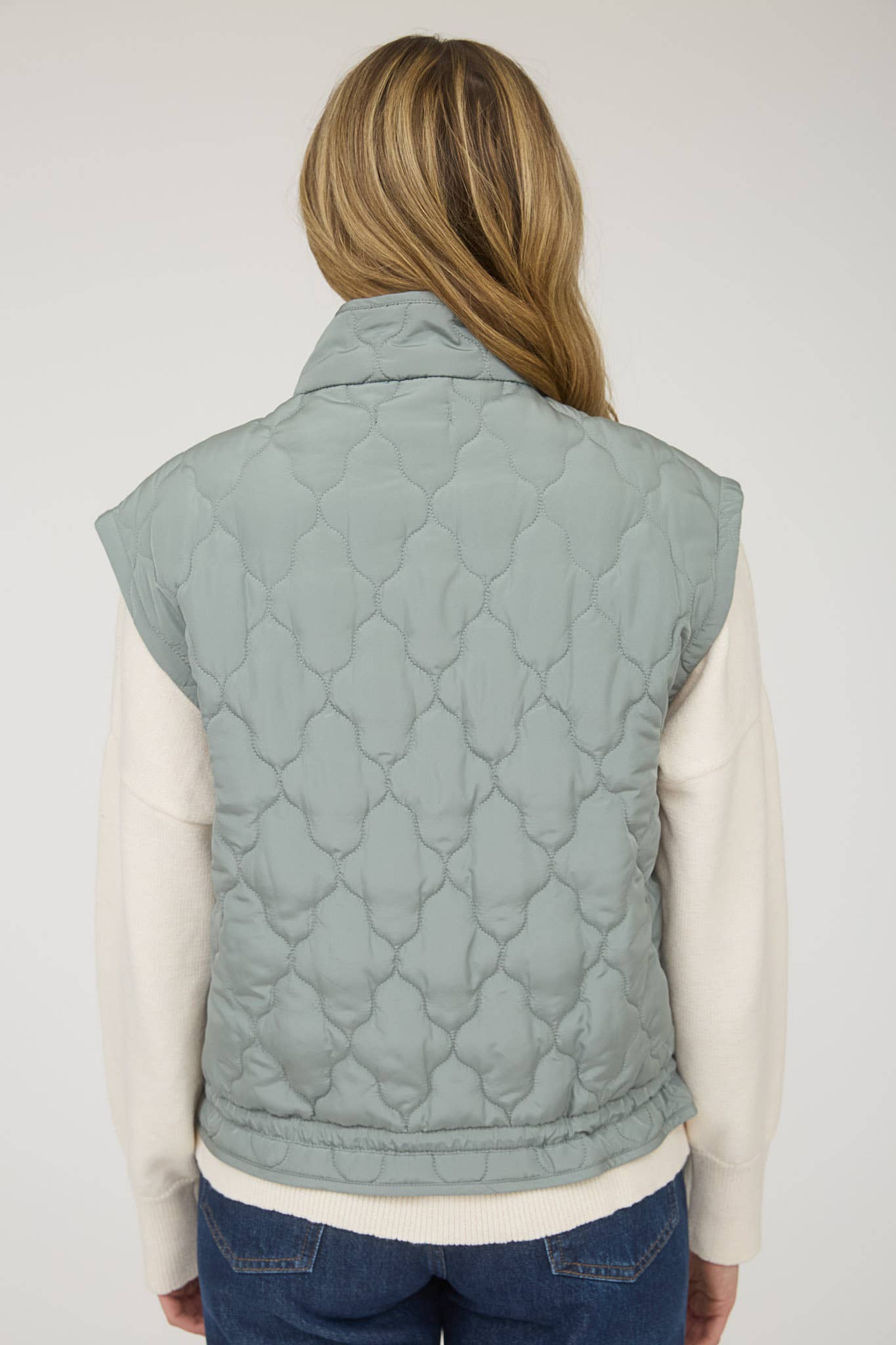 Tie Down Quilted Puffer Vest - 5 Colors!