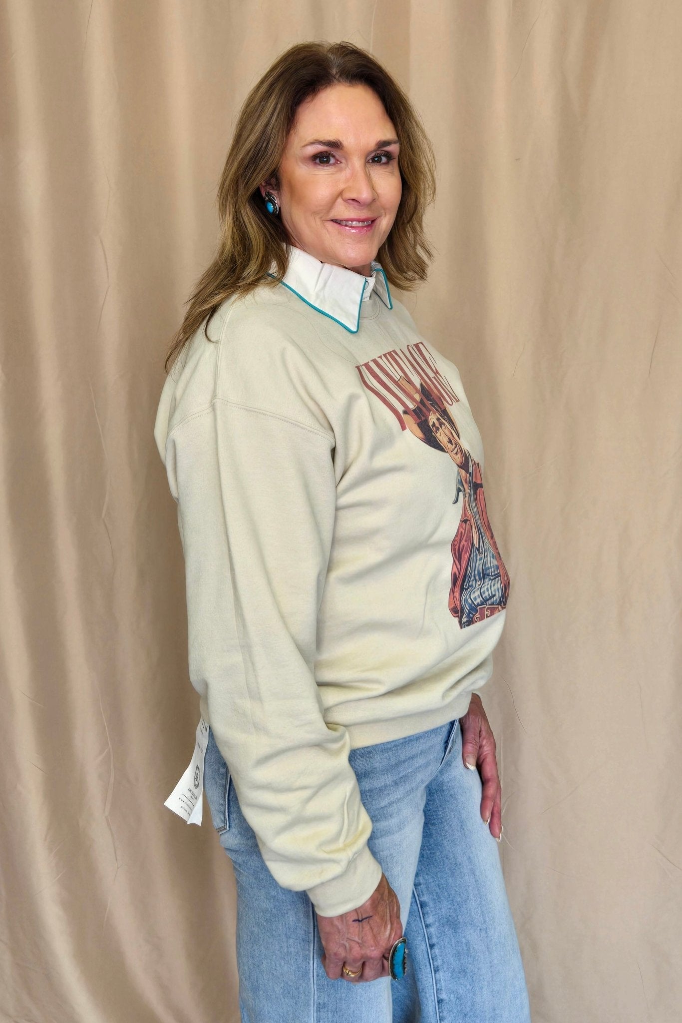 Vintage Cowboy Crewneck Sweatshirt