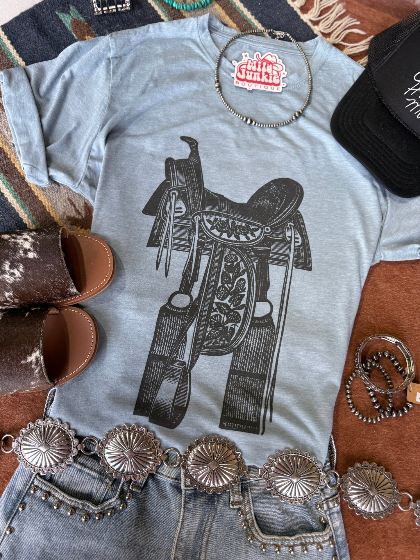 Vintage Saddle Graphic Tee