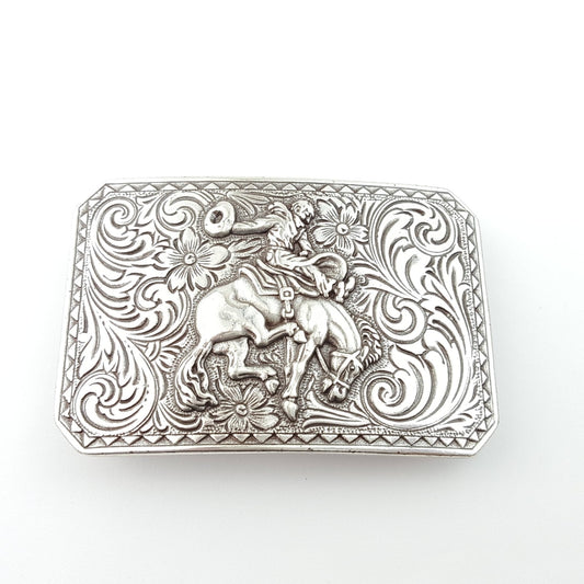 Western Rodeo Belt Buckle