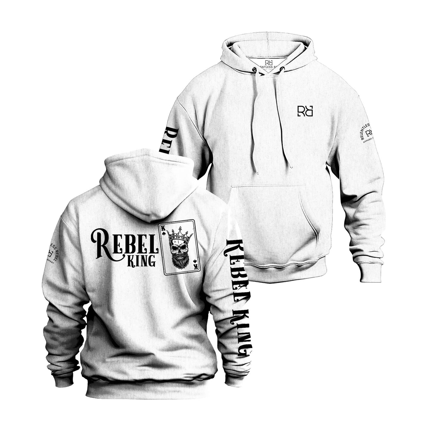 Rebel King | Sleeve | Men's Hoodie