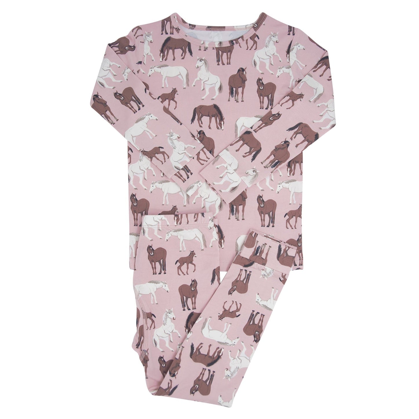 Wild Horses Big Kid Pajama Set