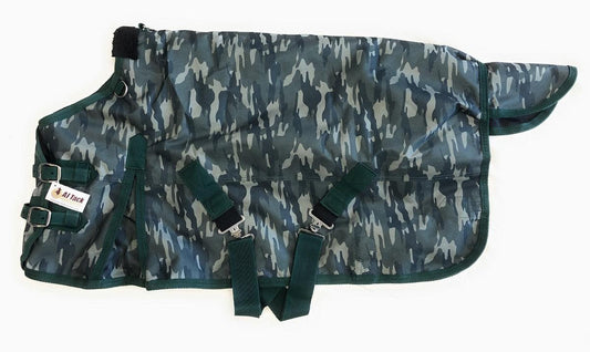 AJ Tack 1200D Waterproof Miniature Horse Turnout Blanket - Camouflage