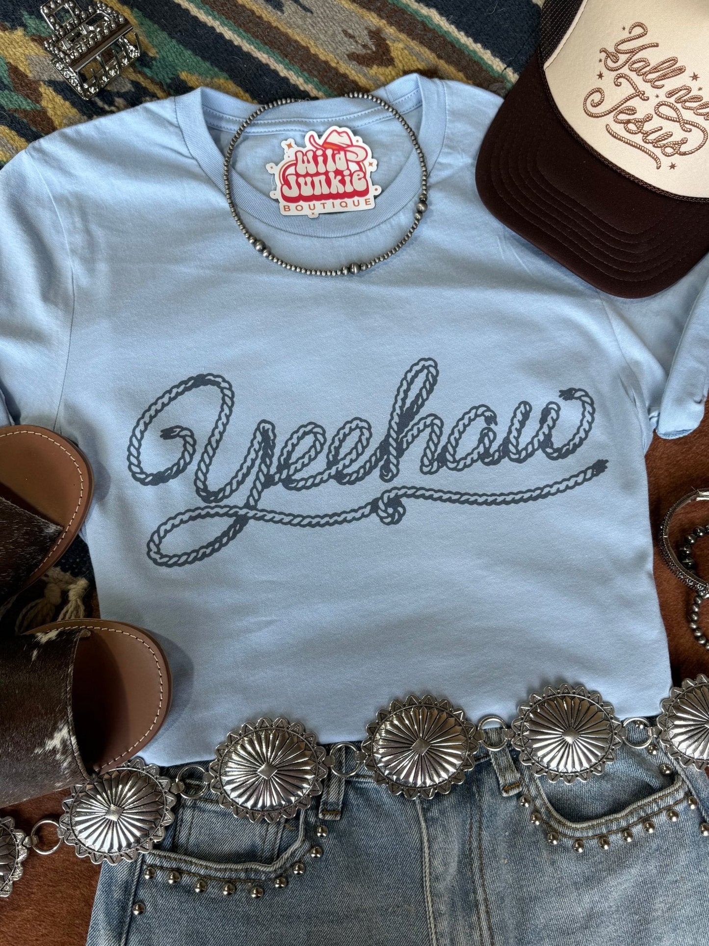 Yeehaw Rope Graphic Tee